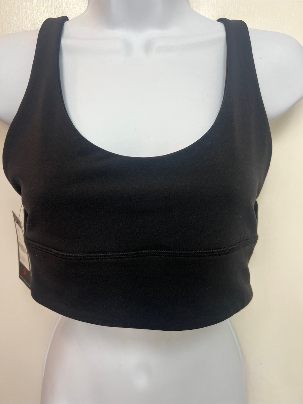 Lululemon Align Reversible Bra *Light Support, A/B cup, Black/Black, Size 10 NWT - Picture 10 of 16